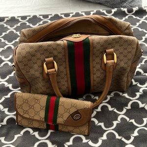 Gucci mini purse and wallet